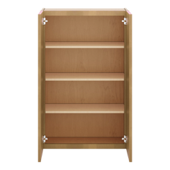 J&K Butterscotch B8 Double Door Wall Cabinet - 27" W x 42" H