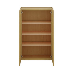 Modernform Cabinet Natural Shaker 27" W X 42" H X 12" D Double Door Wall Cabinet