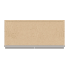 CNC Luxor 5-Piece Misty Grey 27" W X 42" H Double Door Wall Cabinet