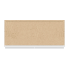 CNC Luxor 5-Piece White 27" W X 42" H Double Door Wall Cabinet