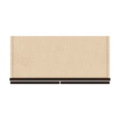 J&K Espresso K8 Double Door Wall Cabinet - 27" W x 42" H