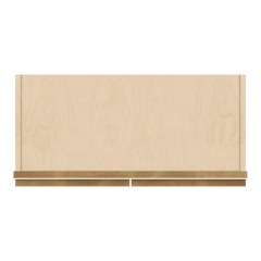 J&K Butterscotch B8 Double Door Wall Cabinet - 27" W x 42" H