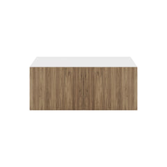 Modernform Cabinet Walnut 30" W X 12" H X 24" D Double Door Wall Cabinet