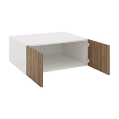 Modernform Cabinet Walnut 30" W X 12" H X 24" D Double Door Wall Cabinet