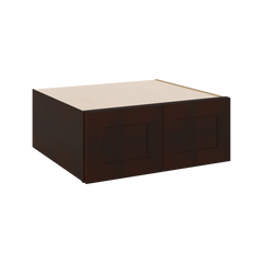 J&K Java Coffee S1 Refrigerator Wall Cabinet - 30" W x 12" H x 27" D