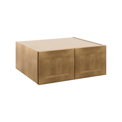 J&K Butterscotch B8 Refrigerator Wall Cabinet - 30" W x 12" H x 27" D