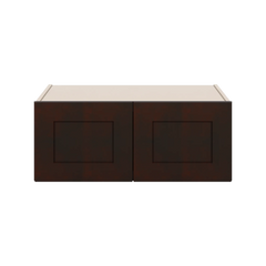 J&K Java Coffee S1 Refrigerator Wall Cabinet - 30" W x 12" H x 27" D