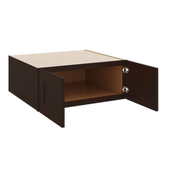 J&K Java Coffee S1 Refrigerator Wall Cabinet - 30" W x 12" H x 27" D