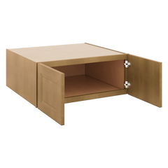J&K Butterscotch B8 Refrigerator Wall Cabinet - 30" W x 12" H x 27" D