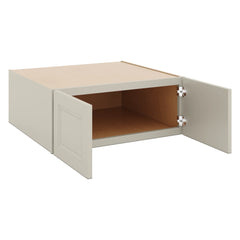J&K Pebble B6 Refrigerator Wall Cabinet - 30" W x 12" H x 27" D