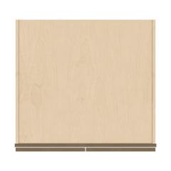 J&K Hazel H8 Refrigerator Wall Cabinet - 30" W x 12" H x 27" D