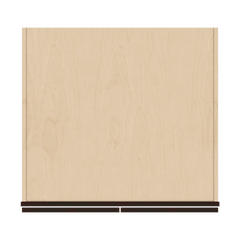 J&K Java Coffee S1 Refrigerator Wall Cabinet - 30" W x 12" H x 27" D
