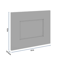 J&K Castle Grey S5 Dummy Door Panel 15" W x 12" H