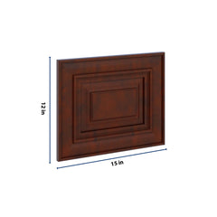 J&K Mahogany J5 Dummy Door Panel 15" W x 12" H