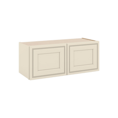 J&K Pearl Glazed H9 Double Door Wall Cabinet - 30" W x 12" H