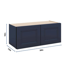 J&K Naval B7 Double Door Wall Cabinet - 30" W x 12" H