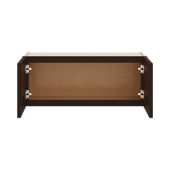 J&K Java Coffee S1 Double Door Wall Cabinet - 30" W x 12" H