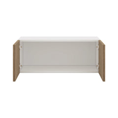Modernform Cabinet Walnut 30" W X 12" H X 12" D Double Door Wall Cabinet