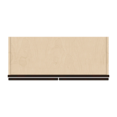 J&K Espresso K8 Double Door Wall Cabinet - 30" W x 12" H