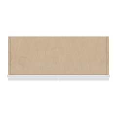 J&K White Shaker S8 Double Door Wall Cabinet - 30" W x 12" H
