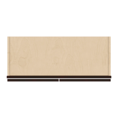 J&K Java Coffee S1 Double Door Wall Cabinet - 30" W x 12" H