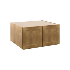 J&K Butterscotch B8 Refrigerator Wall Cabinet - 30" W x 15" H x 27" D