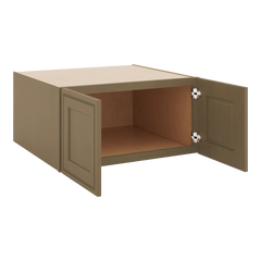 J&K Hazel H8 Refrigerator Wall Cabinet - 30" W x 15" H x 27" D