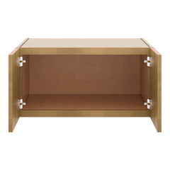 J&K Butterscotch B8 Refrigerator Wall Cabinet - 30" W x 15" H x 27" D