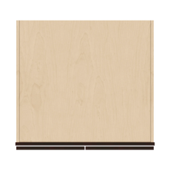 J&K Java Coffee S1 Refrigerator Wall Cabinet - 30" W x 15" H x 27" D