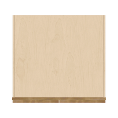 J&K Butterscotch B8 Refrigerator Wall Cabinet - 30" W x 15" H x 27" D