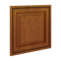 J&K Mocha Glazed K10 Dummy Door Panel 15" W x 15" H
