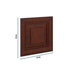 J&K Mahogany J5 Dummy Door Panel 15" W x 15" H