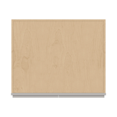 CNC Luxor Misty Grey 30" W X 15" H X 24" D Double Door Wall Cabinet