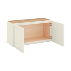 Modernform Cabinet Slim Dove White 30" W X 15" H X 12" D Double Door Wall Cabinet