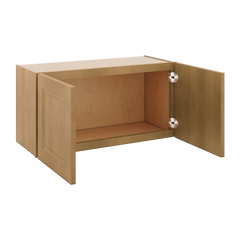 J&K Butterscotch B8 Double Door Wall Cabinet - 30" W x 15" H