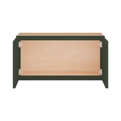 Modernform Cabinet Slim Sage Green 30" W X 15" H X 12" D Double Door Wall Cabinet