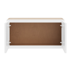 CNC Luxor 5-Piece White 30" W X 15" H Double Door Wall Cabinet