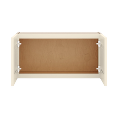 J&K Pearl Glazed H9 Double Door Wall Cabinet - 30" W x 15" H