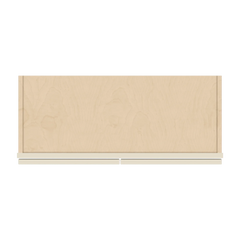 J&K Pearl Glazed H9 Double Door Wall Cabinet - 30" W x 15" H