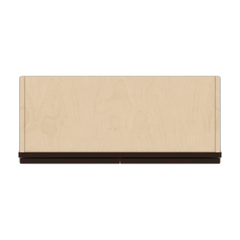 J&K Java Coffee S1 Double Door Wall Cabinet - 30" W x 15" H