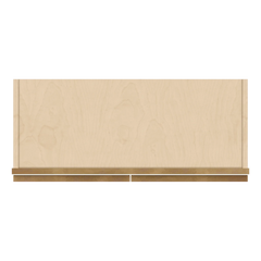 J&K Butterscotch B8 Double Door Wall Cabinet - 30" W x 15" H