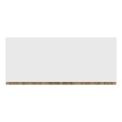 Modernform Cabinet Walnut 30" W X 15" H X 12" D Double Door Wall Cabinet