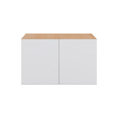 Modernform Cabinet Matte White 30" W X 18" H X 24" D Double Door Wall Cabinet