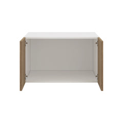 Modernform Cabinet Walnut 30" W X 18" H X 24" D Double Door Wall Cabinet
