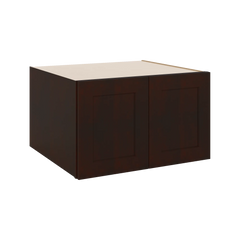 J&K Java Coffee S1 Refrigerator Wall Cabinet - 30" W x 18" H x 27" D