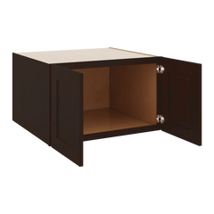 J&K Java Coffee S1 Refrigerator Wall Cabinet - 30" W x 18" H x 27" D