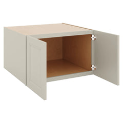 J&K Pebble B6 Refrigerator Wall Cabinet - 30" W x 18" H x 27" D