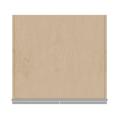J&K Castle Grey S5 Refrigerator Wall Cabinet - 30" W x 18" H x 27" D