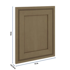 J&K Hazel H8 Dummy Door Panel 15" W x 18" H