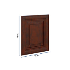 J&K Mahogany J5 Dummy Door Panel 15" W x 18" H